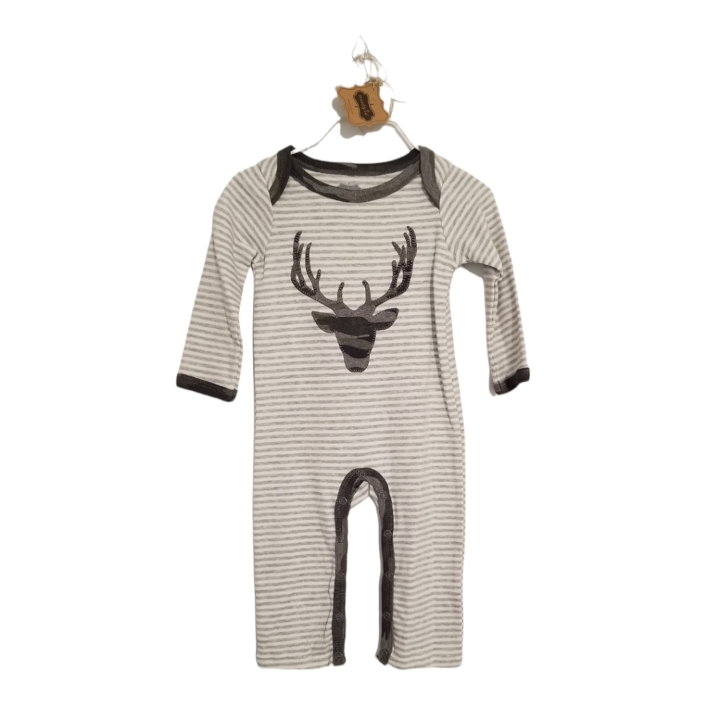 NWT Baby 6-9 Month Mud Pie Camo Stag One Piece
